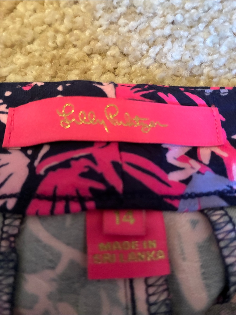 NWOT Lilly Pulitzer Kelly Pants 14 - Picture 6 of 7